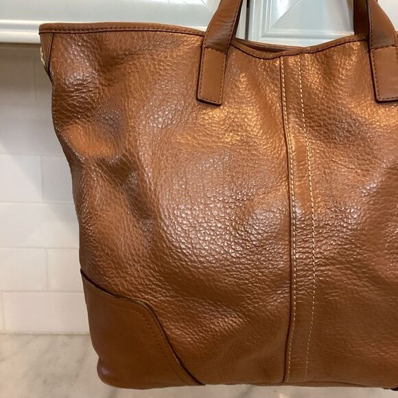 Coach Bag Purse Handbag Leather Hadley Pebble Luxe Grain Duffle Tote Designer - Picture 3 of 16